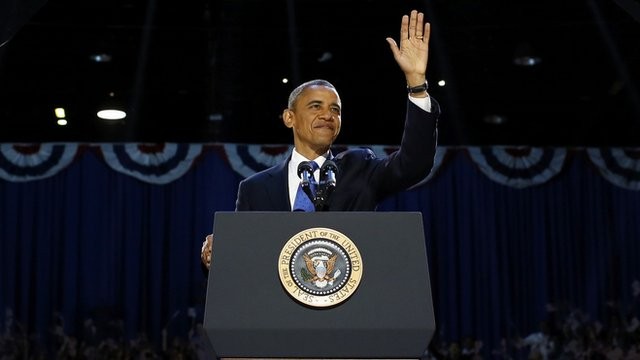 Barack Obama vows to move US forward - ảnh 1